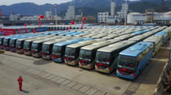 2017中国客车出口沙特第一大单发车——